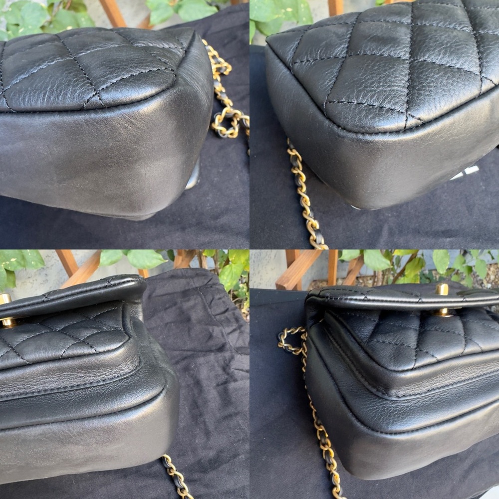 Chanel Quilted Leather Mini Business Affinity Flap Crossbody - Picture 13 of 15